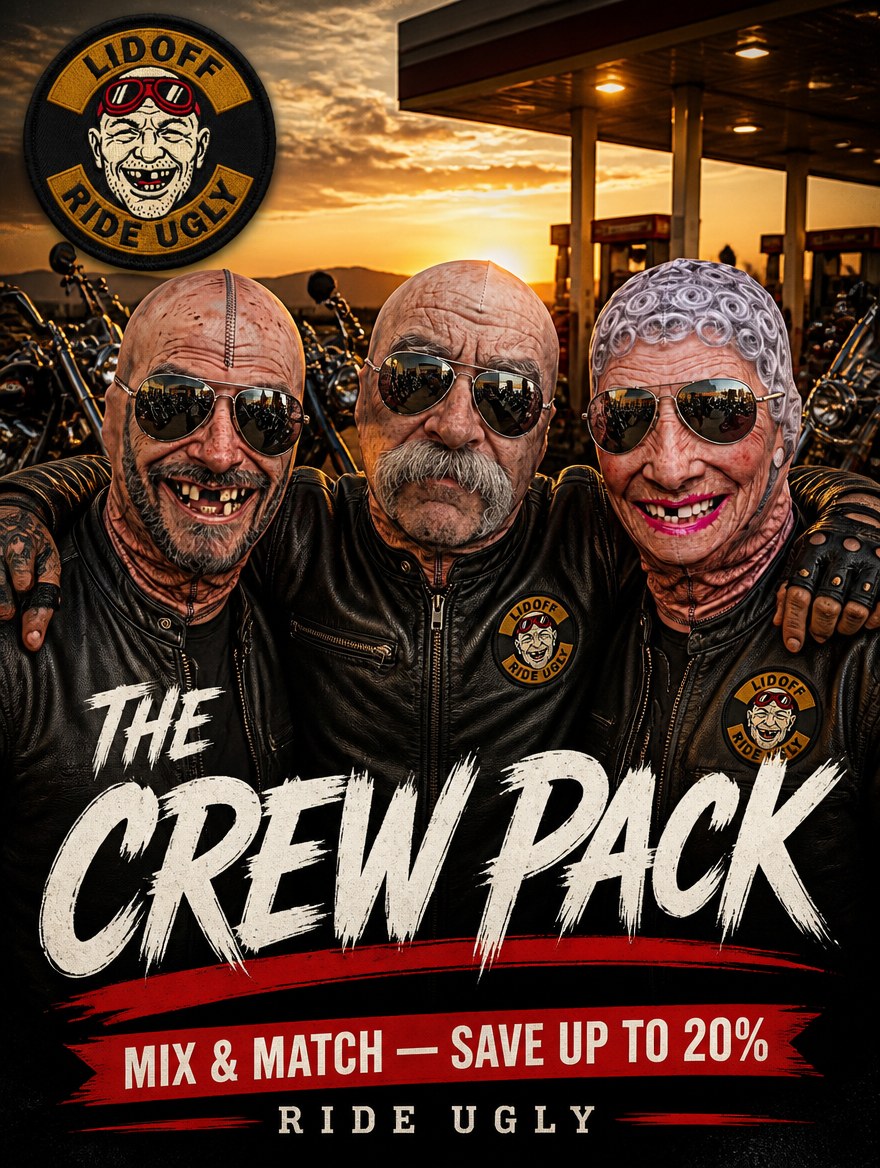 The LidOff Crew Pack, mix and match faces